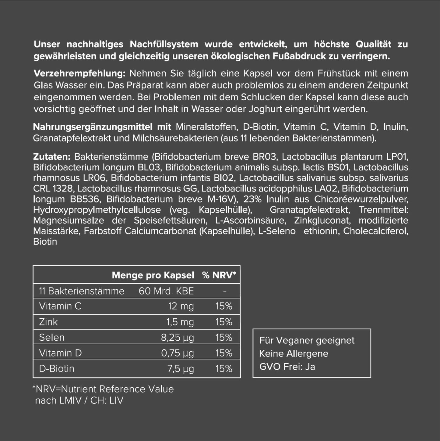 Dailybacs für Männer